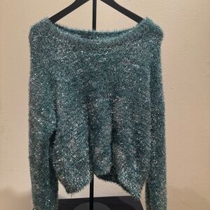 Anthropologie Holiday Sparkle Sweater - never worn!